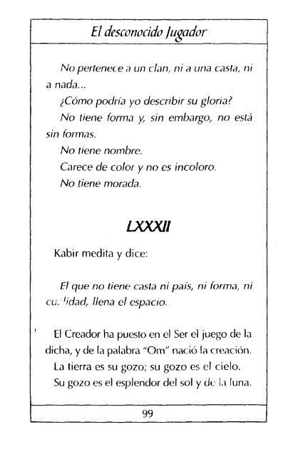 Poemas De Kabir