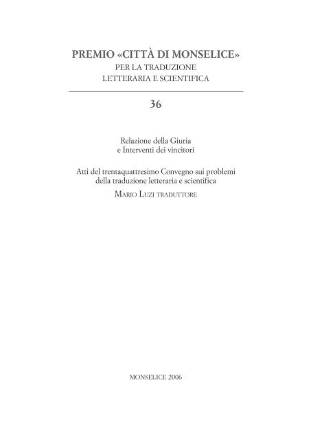 (intero volume in formato PDF ( 4 MB circa) - Provincia di Padova