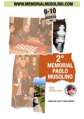 Fascicolo completo - MemorialMusolino.com