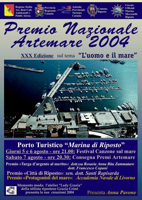 Sfoglia depliant 2004 in pdf - Artemare.it