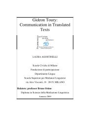 Gideon Toury - Bruno Osimo, traduzioni, semiotica della traduzione.