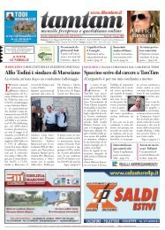 scarica il giornale in pdf - Tam Tam