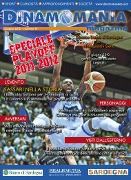 magazine - Polisportiva Dinamo Basket