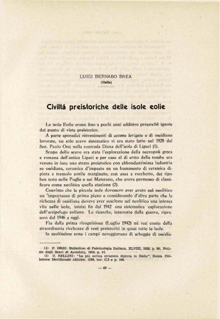 Civiltá preistoriche delle isole eolie