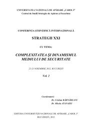Vol. 2 - Centrul de Studii Strategice de Apărare şi Securitate ...