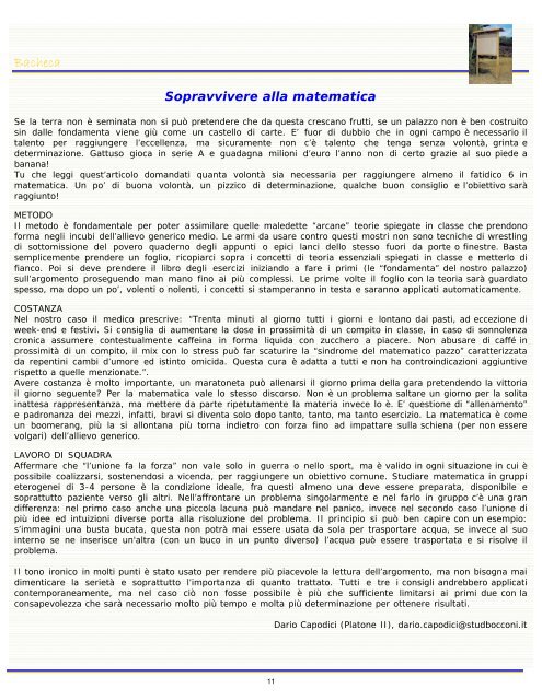 Diapositiva 1 - Associazione Nazionale Ex Allievi Teulié