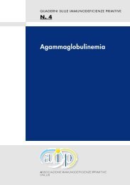 L' Agammaglobulinemia X-recessiva (XLA) - Aip