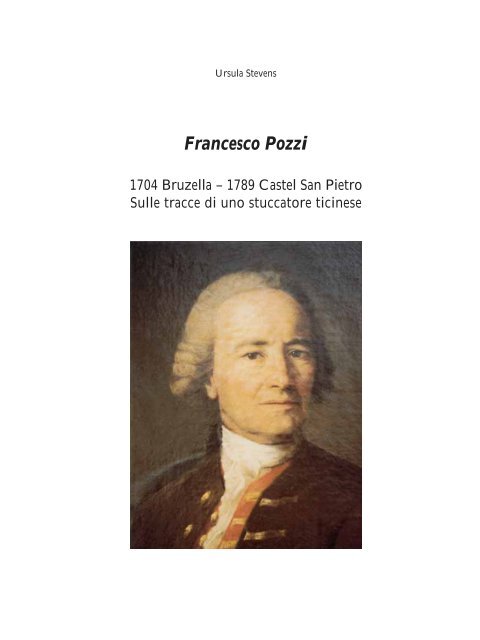 Francesco Pozzi - Artisti Ticinesi in Europa