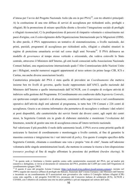 Governo locale e gestione dei flussi migratori in Italia. Verso ... - CeSPI