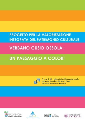 Paesaggioacolori2012complessivo.pdf - Provincia del Verbano ...