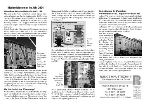 Lesen - Wohnungsbaugenossenschaft Neuruppin e.G.