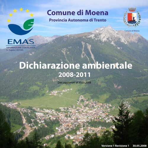 Dichiarazione ambientale - Comune di Moena