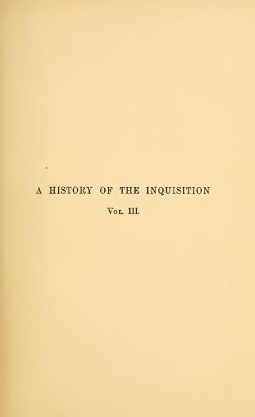 A history of the Inquisition of the middle ages - Centrostudirpinia.It