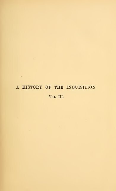 A history of the Inquisition of the middle ages - Centrostudirpinia.It
