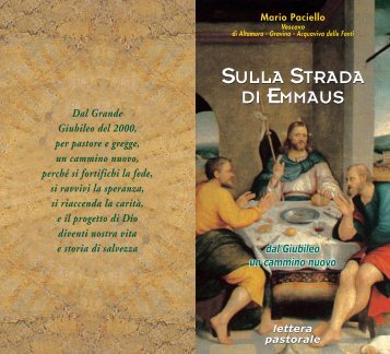 Lettere "Sulla Strada di Emmaus" - Diocesi Altamura - Gravina ...