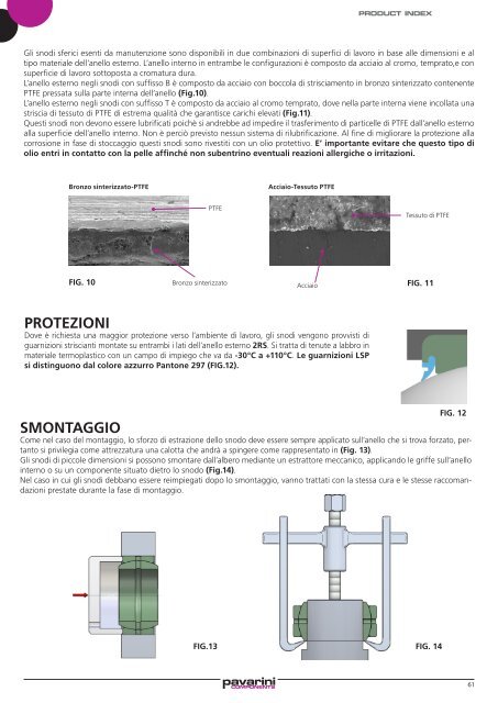 istruzioni_snodi_ita.pdf Apri il file - PAVARINI COMPONENTS Spa