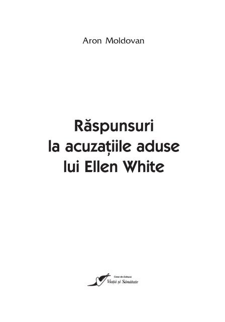 Raspunsuri la acuzatiile.pmd - Gura Humorului