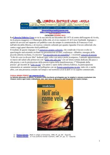 PDF - Libreria Editrice Urso