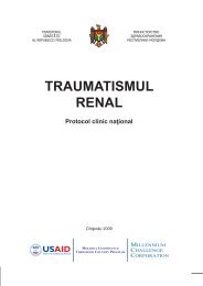 TRAUMATISMUL RENAL Protocol clinic naţional - Ministerul Sănătăţii