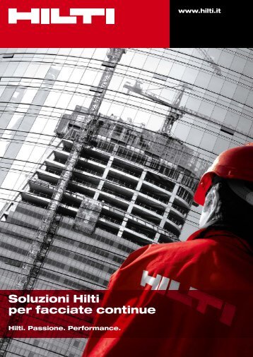 Soluzioni Hilti per facciate continue - Hilti Italia S.p.A.