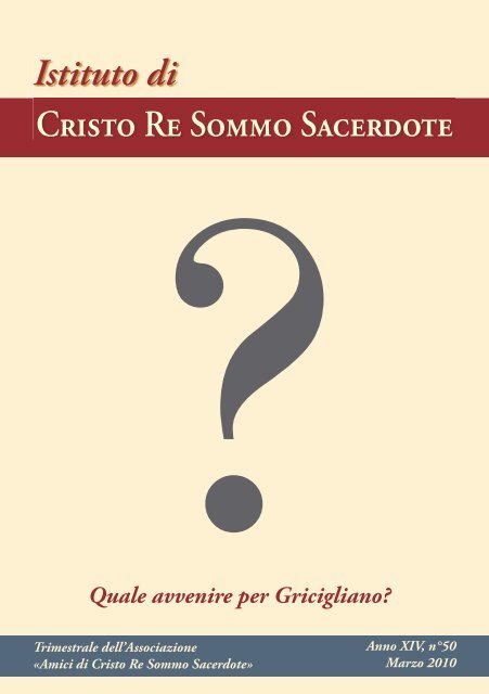 Istituto di Cristo Re Sommo Sacerdote