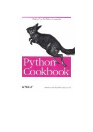 O'Reilly - Python Cookbook - File