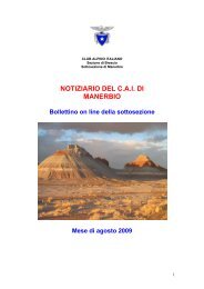Calendario Escursioni Cai Manerbio 2011 cai manerbio calendario 2021