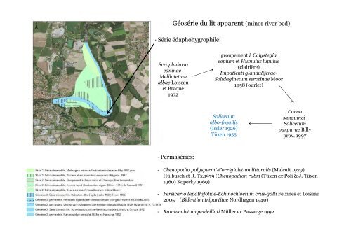 Séries et géoséries de végétation en moyenne montagne