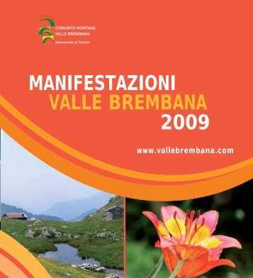 Manifestazioni Valle Brembana Estate 2009 - Pieroweb