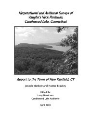Herpetofaunal and Avifaunal Surveys of Vaughn's Neck Peninsula ...