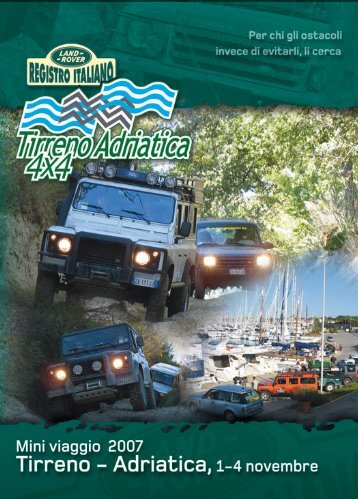 Tirreno-Adriatica 4x4 in Land Rover - Il Portale di Scanno