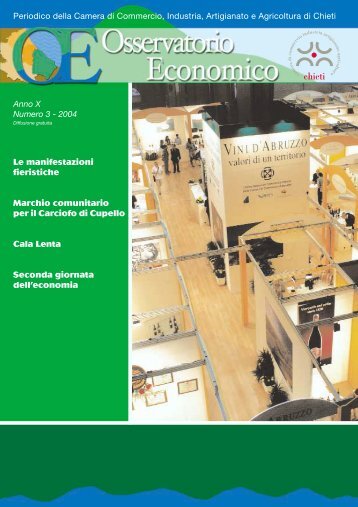 Osservatorio Economico n. 3 - Camera di Commercio di Chieti