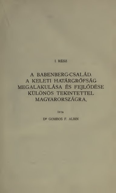 Freisingi Ottó krónikája. Ottonis episcopi Frisingensis ... - MEK