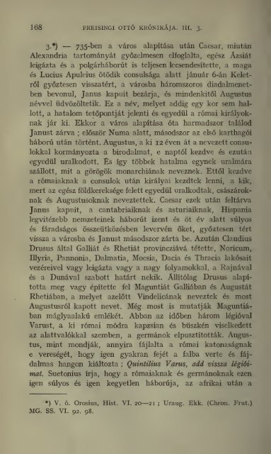 Freisingi Ottó krónikája. Ottonis episcopi Frisingensis ... - MEK