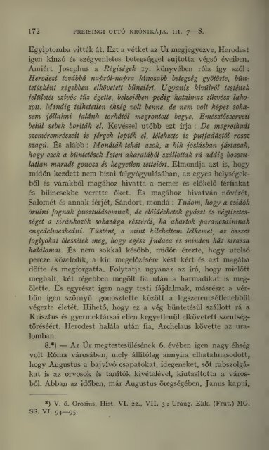 Freisingi Ottó krónikája. Ottonis episcopi Frisingensis ... - MEK