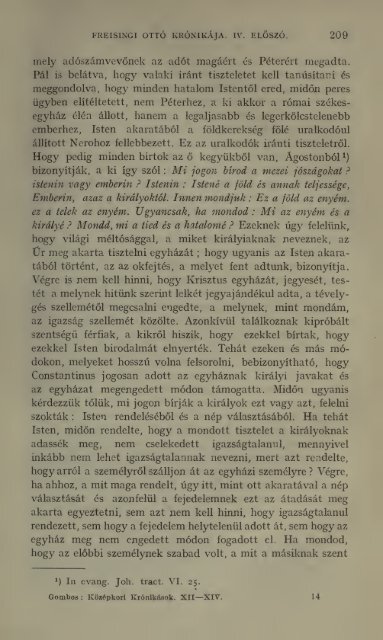 Freisingi Ottó krónikája. Ottonis episcopi Frisingensis ... - MEK