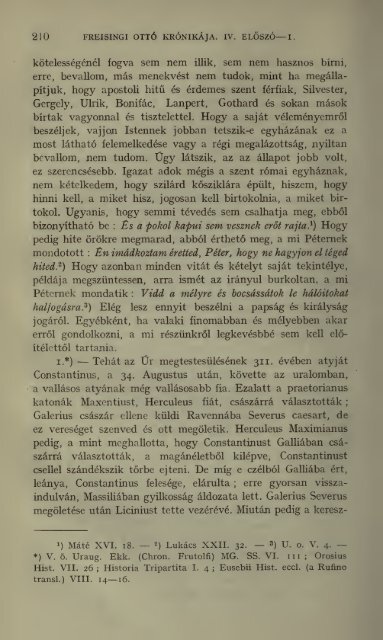 Freisingi Ottó krónikája. Ottonis episcopi Frisingensis ... - MEK