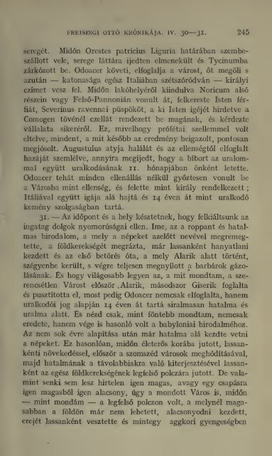 Freisingi Ottó krónikája. Ottonis episcopi Frisingensis ... - MEK