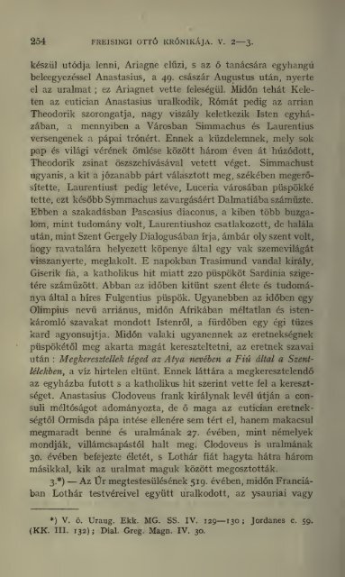 Freisingi Ottó krónikája. Ottonis episcopi Frisingensis ... - MEK