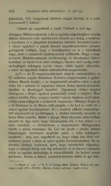 Freisingi Ottó krónikája. Ottonis episcopi Frisingensis ... - MEK