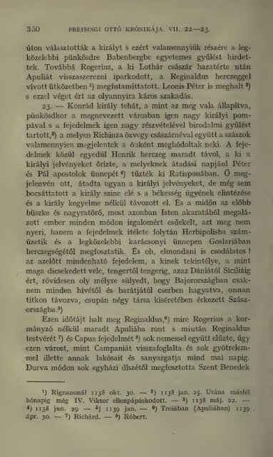 Freisingi Ottó krónikája. Ottonis episcopi Frisingensis ... - MEK