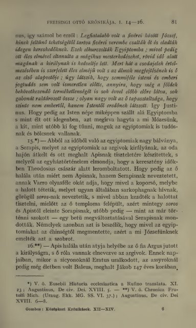 Freisingi Ottó krónikája. Ottonis episcopi Frisingensis ... - MEK