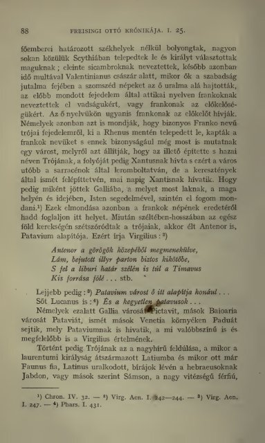 Freisingi Ottó krónikája. Ottonis episcopi Frisingensis ... - MEK