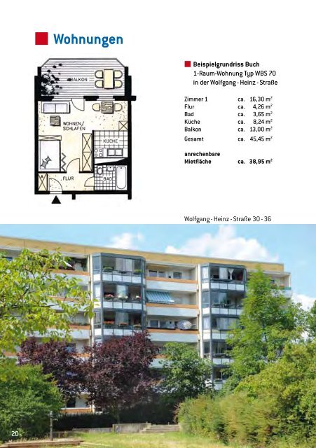 Imagebroschüre - Wohnungsbaugenossenschaft Wilhelmsruh eG