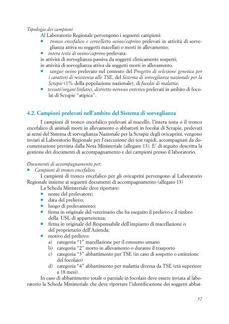 DOTT. ROVAI lineeguidascrapie.pdf - Medicina Veterinaria