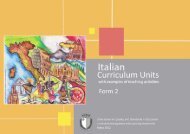 Subject: ITALIAN - Curriculum Management and eLearning ...