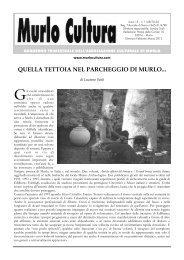 Scarica l'intero giornale in formato PDF (2 Mb) - MurloCultura