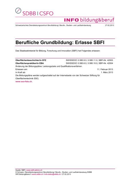 Alle INFObildung&beruf dieser Ausgabe drucken - SDBB