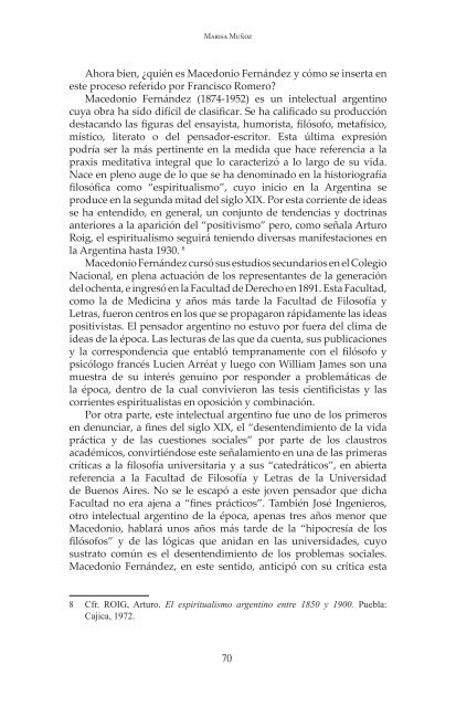 La historiografía filosófica argentina, una lectura desde la obra de ...