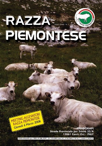 meeting allevatori razza piemontese - Associazione Nazionale ...